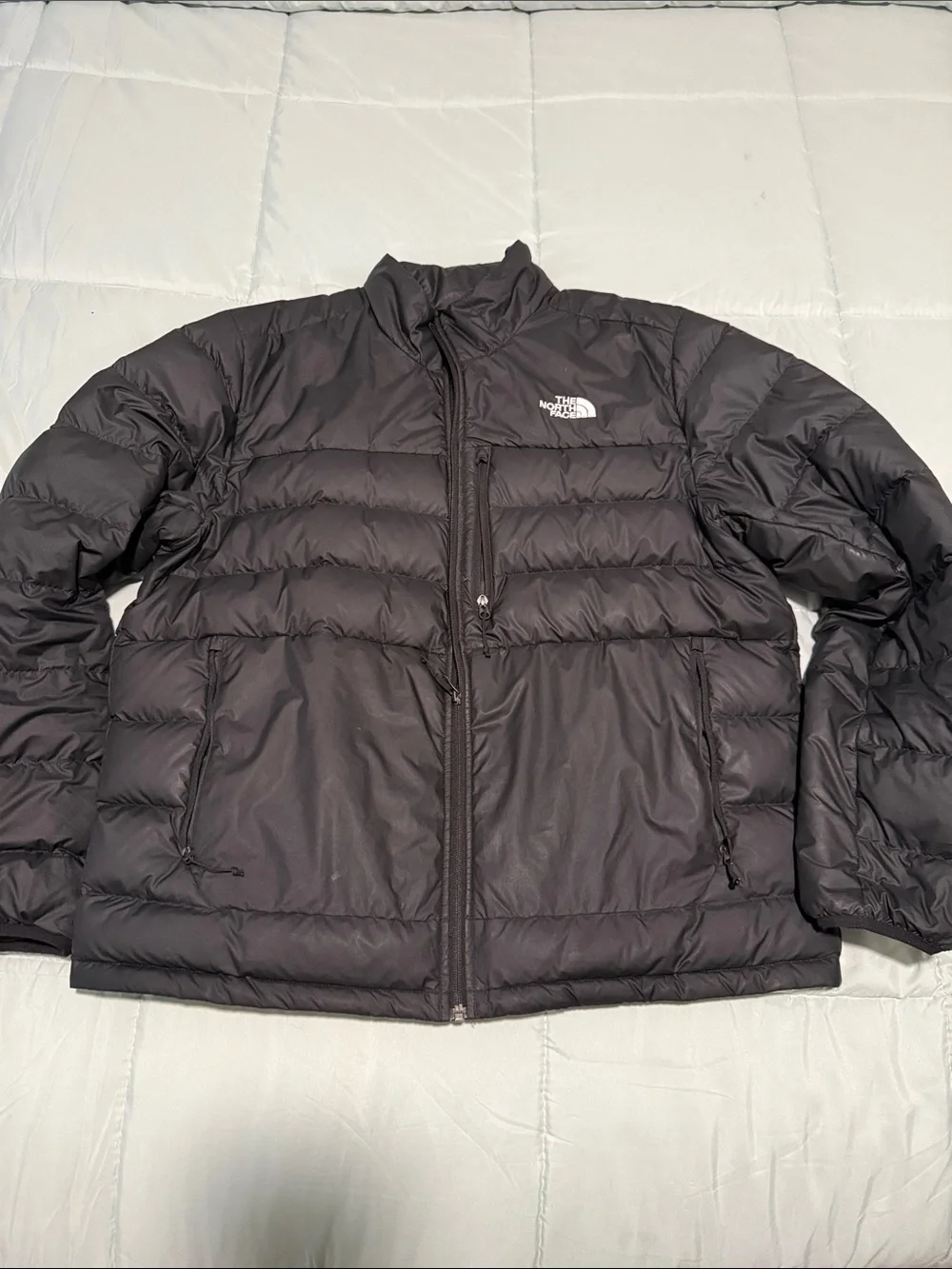 The North Face Men’s Black Quilted Down Puffer Jacket